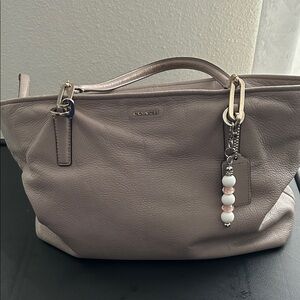 Coach Madison Leather East West Tote